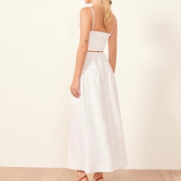 Reformation Kitty Two Piece Matching Skirt Set